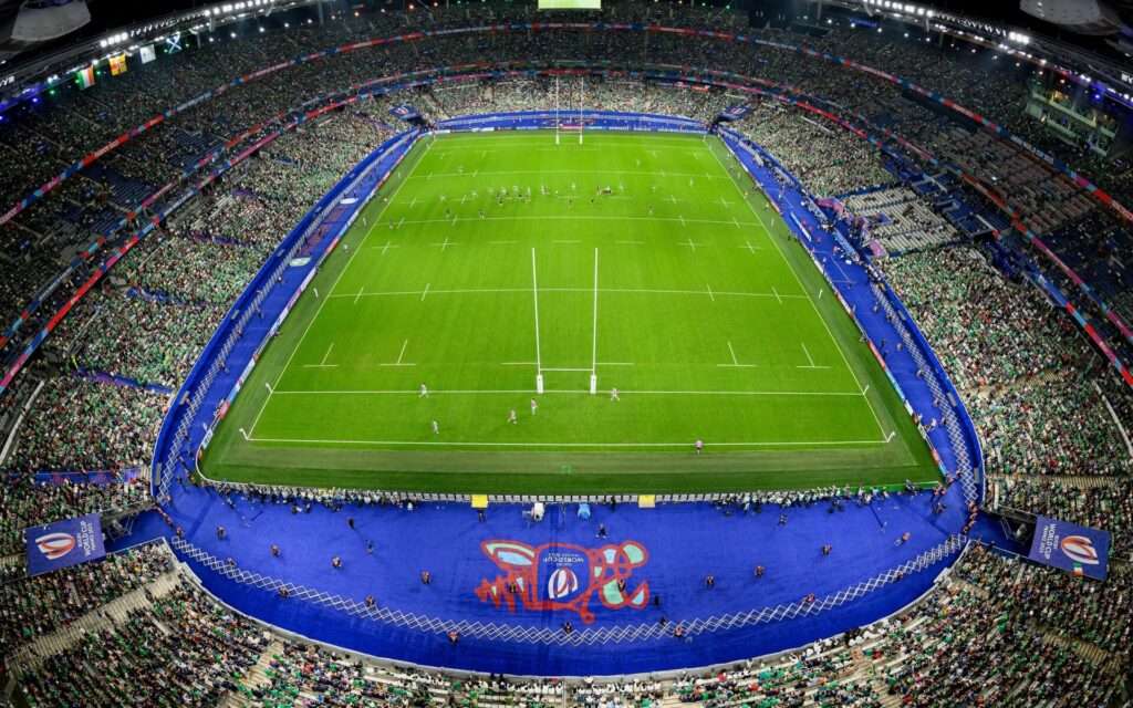 The Stade de France, just outside of Paris
